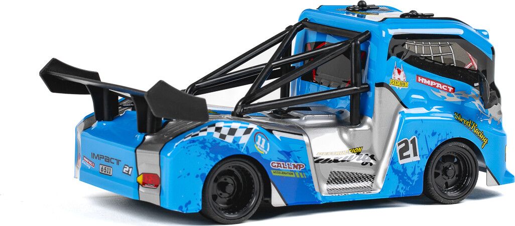 Premium Truck Rc 1 24 2 4Ghz Blue - Tec-Toy