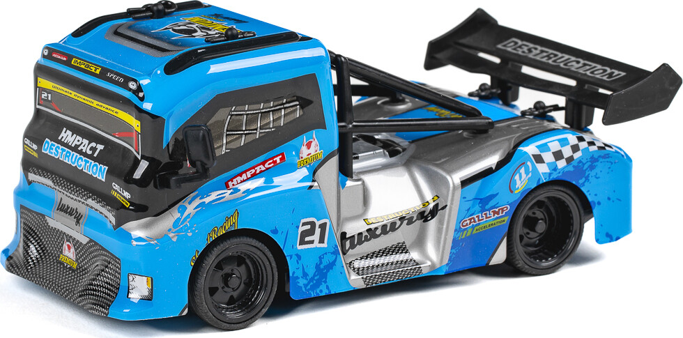 Premium Truck Rc 1 24 2 4Ghz Blue - Tec-Toy