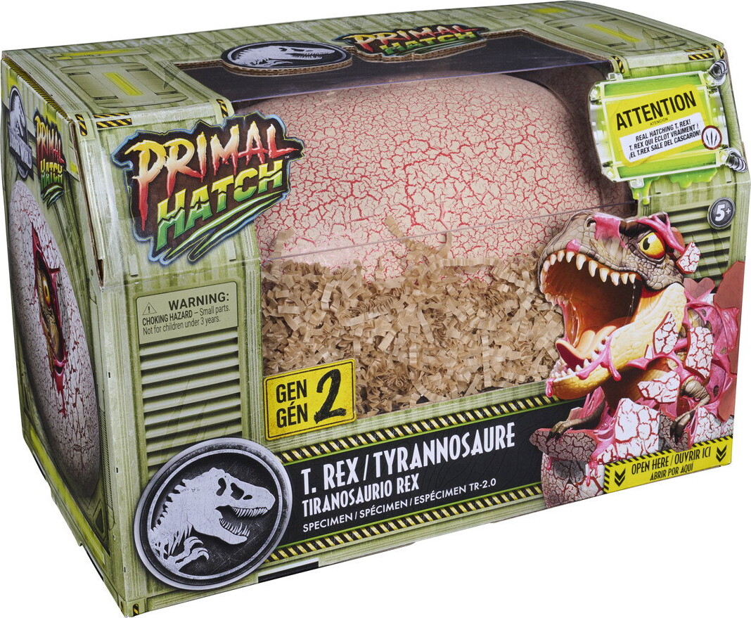 Primal Hatch - Jurassic World T Rex 2 0