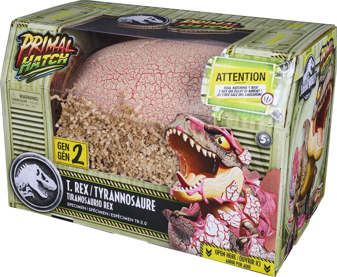 Primal Hatch - Jurassic World T Rex 2 0