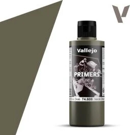 Vallejo - Surface Primer - Usa Olive Drab 200 Ml