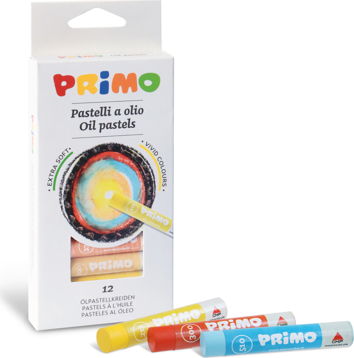 Primo - Oliepastel 12 Stk