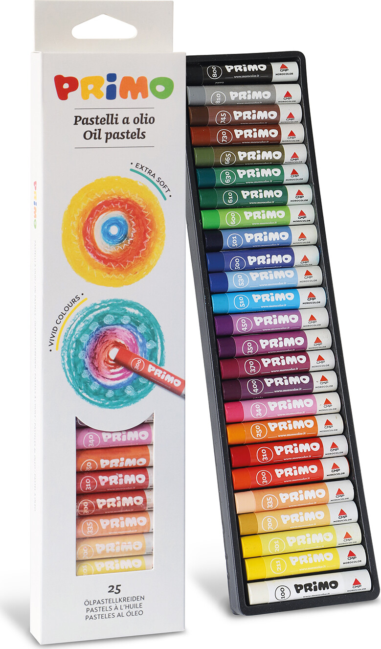 Primo - Oliepastel 25 Stk