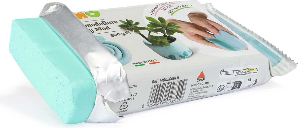 Primo - Selvhærdende Ler 500 G - Pastel Grøn