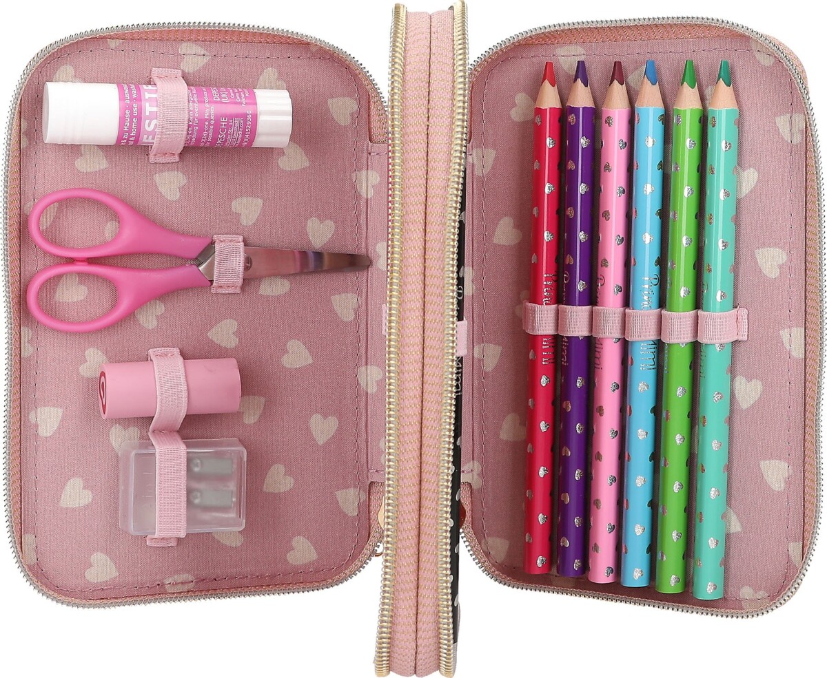 Princess Mimi - Dobbelt Penalhus Med Lange Ører - Kanin