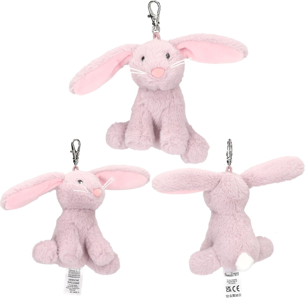 Princess Mimi - Plys Nøglering Til Børn - Nelly