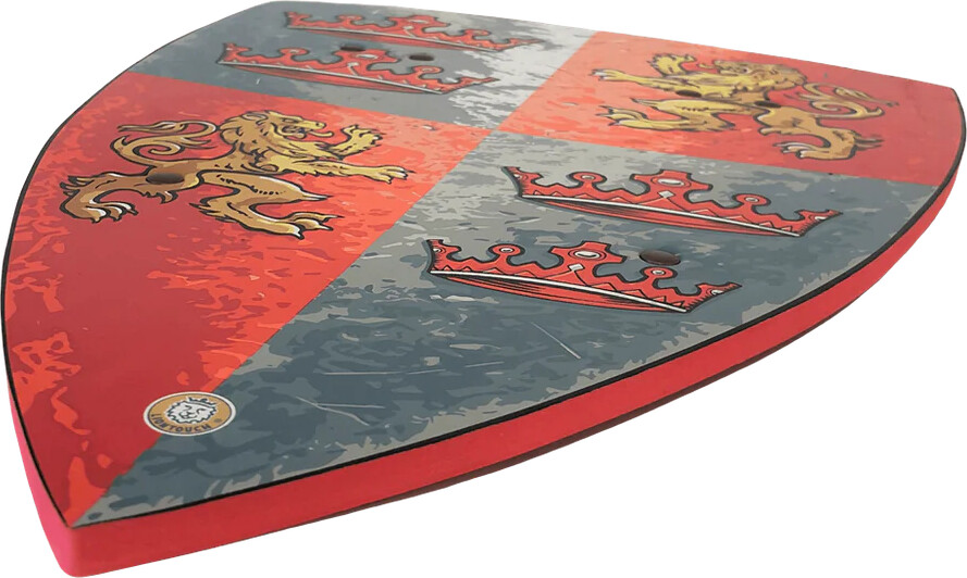 Liontouch - Skjold Legetøj I Skum Til Børn - Prins Løvehjerte