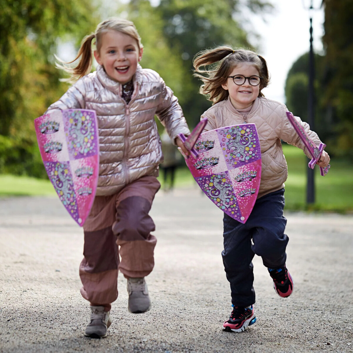 Liontouch - Skjold Legetøj I Skum Til Børn - Krystal Prinsesse