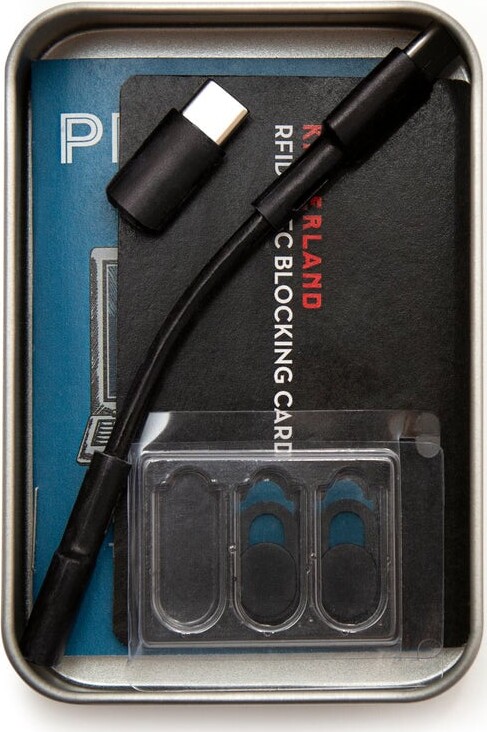 Kikkerland - 2 Webcam Covers Rfid- Mic- Og Datablocker Kit