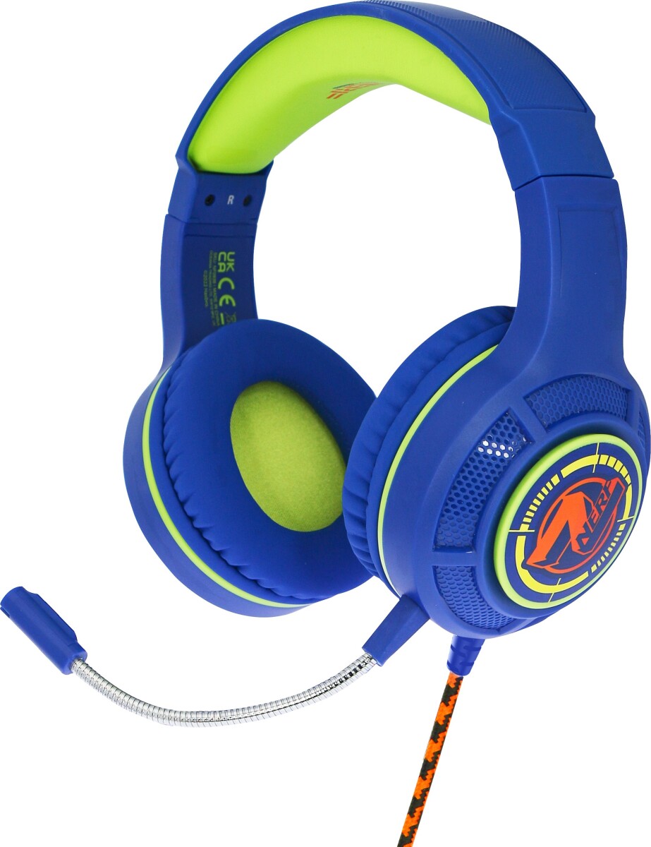 Nerf - Gamer Headset Til Børn - Pro G4 - Blå