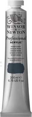 Winsor Newton - Akrylmaling - Paynes Grey 200 Ml