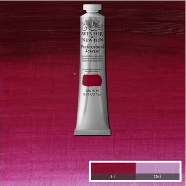 Winsor Newton - Akrylmaling - Quinacridone Magenta 200 Ml