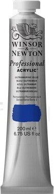 Winsor Newton - Proff Akrylmaling - Ultramarine Blue 200 Ml