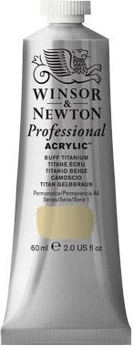Winsor Newton - Proff Akrylmaling - Buff Titanium 60 Ml