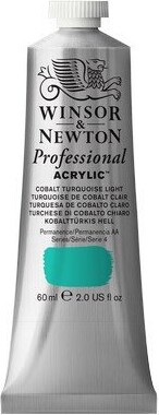 Winsor Newton - Akrylmaling - Cobalt Turquoise Light 60 Ml