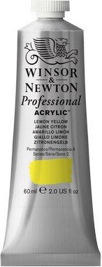 Winsor Newton - Proff Akrylmaling - Lemon Yellow 60 Ml