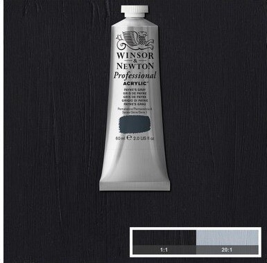 Winsor Newton - Akrylmaling - Payne S Grey 60 Ml