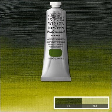 Winsor Newton - Galeria Akrylmaling - Sap Green 60 Ml