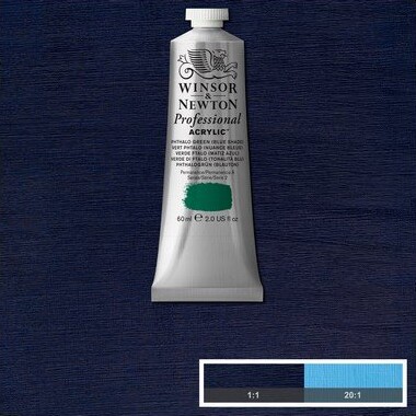 Winsor Newton - Akrylmaling - Phthalo Blue Green Shade 60 Ml