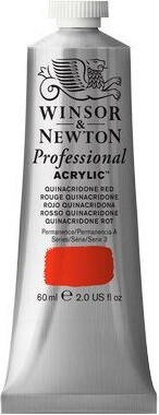 Winsor Newton - Akrylmaling - Quinacridone Red 60 Ml