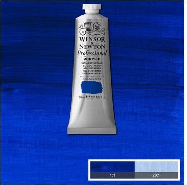 Winsor Newton - Proff Akrylmaling - Ultramarine 60 Ml