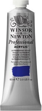 Winsor Newton - Proff Akrylmaling - Ultramarine Violet 60 Ml