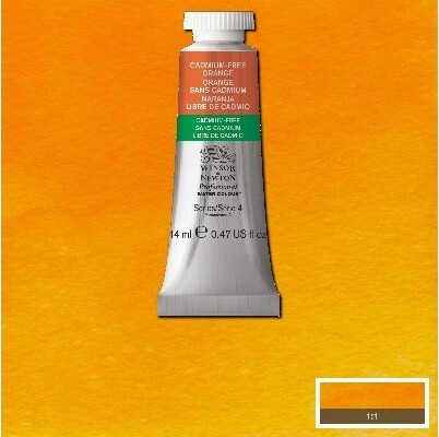 Winsor Newton - Akvarelfarve - Cadmium Free Orange 14 Ml