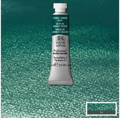 Winsor Newton - Akvarelfarve - Cobalt Green Deep 5 Ml