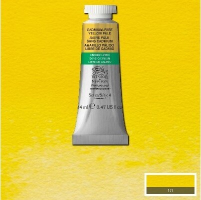 Winsor Newton - Akvarelfarve Cadminum Free Yellow Pale 14 Ml