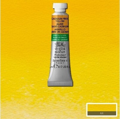 Winsor Newton - Akvarelfarve - Cadmium Free Yellow 5 Ml