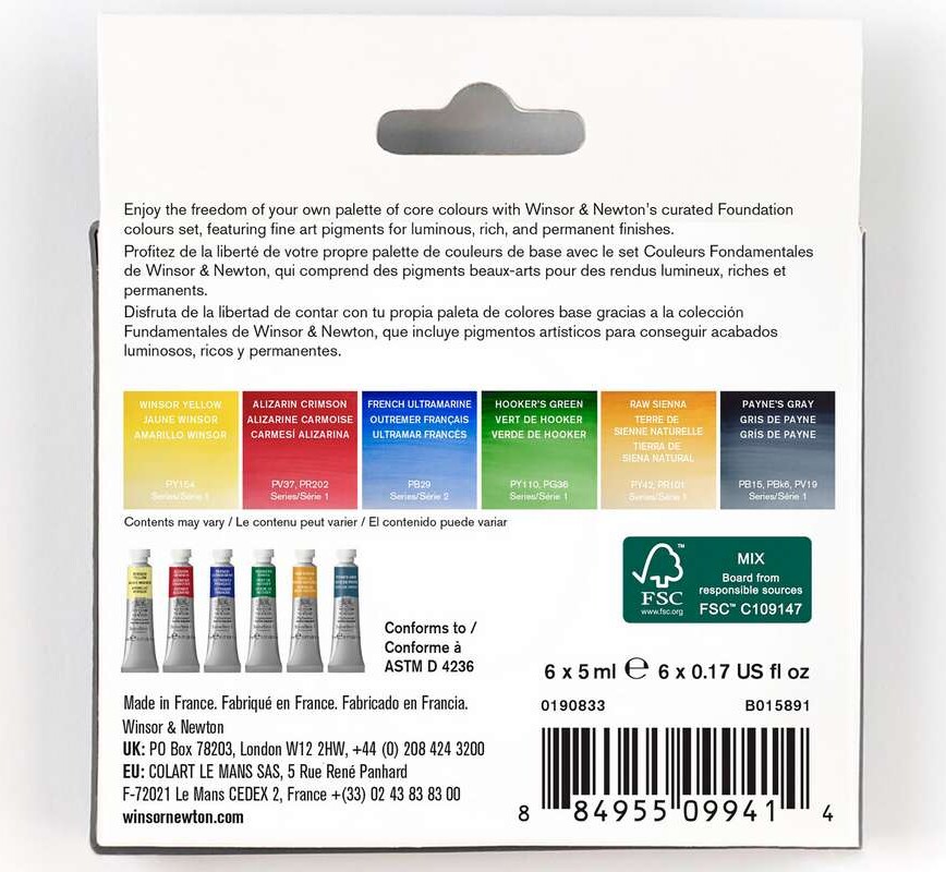 Winsor Newton - Professional Watercolour 6X5 Ml - Foundation