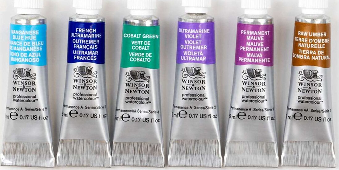 Winsor Newton - Professional Watercolour - Granulating - 6X5 Ml