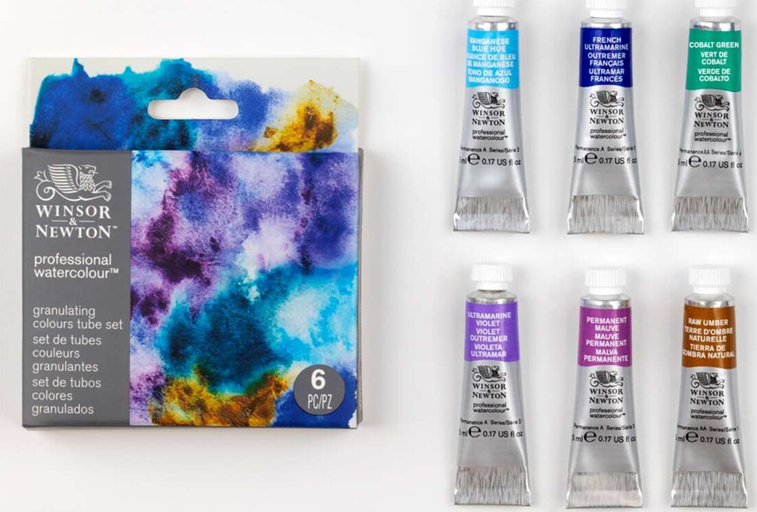 Winsor Newton - Professional Watercolour - Granulating - 6X5 Ml