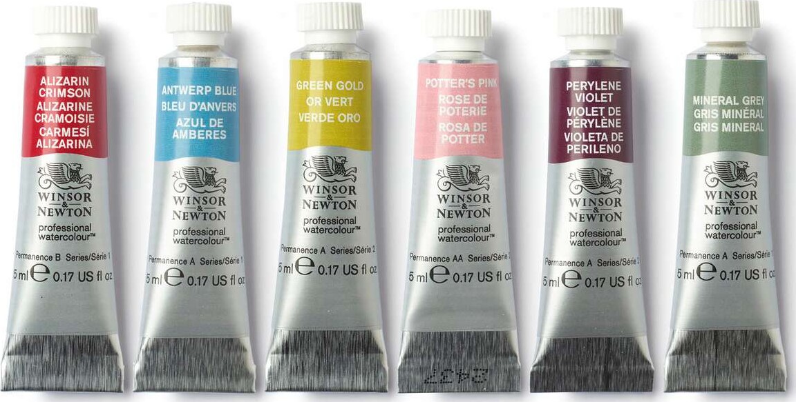 Winsor Newton - Professional Watercolour - Mindful Set - 6X5 Ml