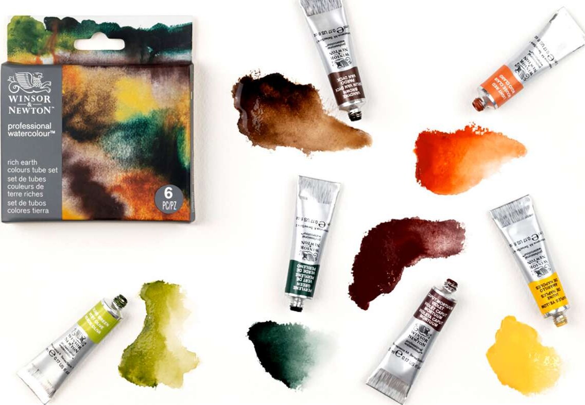 Winsor Newton - Professional Watercolour - Rich Earth - 6X5 Ml