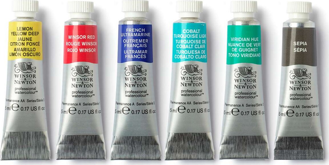 Winsor Newton - Professional Watercolour - Urban Sketching - 6X5 Ml