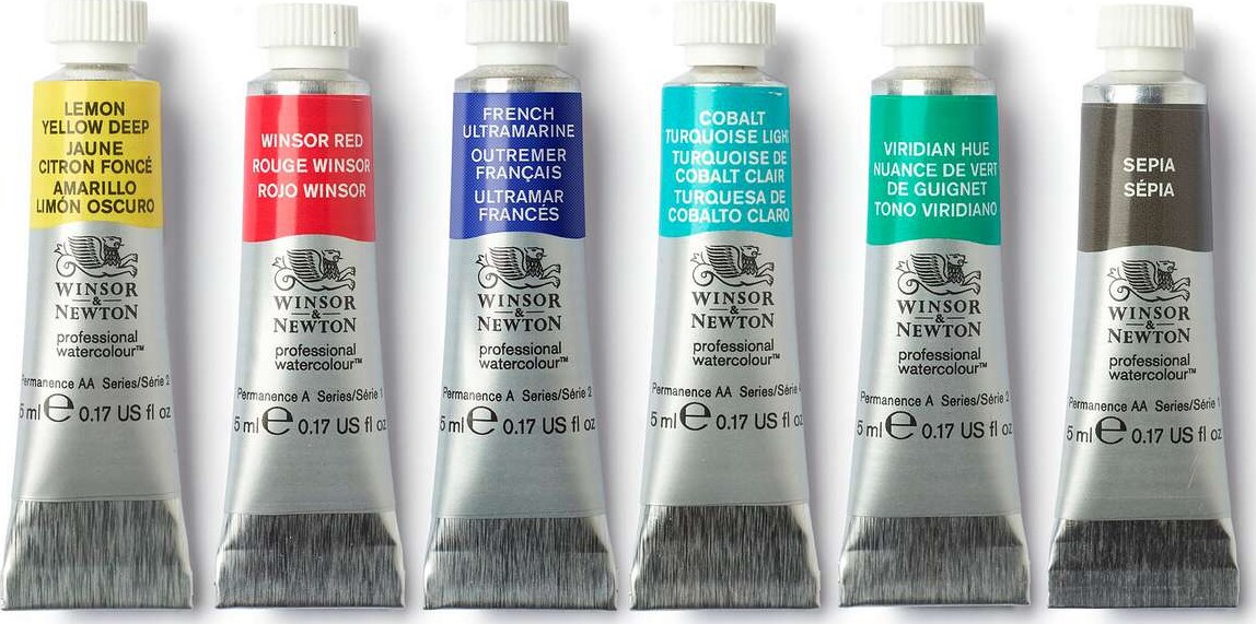 Winsor Newton - Professional Watercolour - Urban Sketching - 6X5 Ml