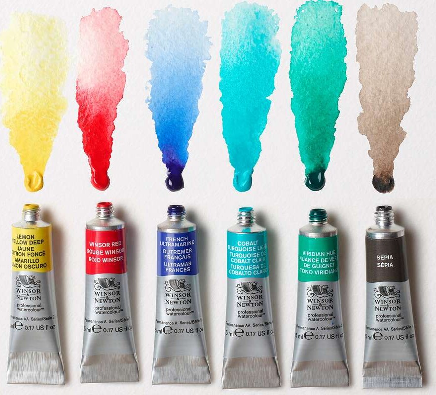 Winsor Newton - Professional Watercolour - Urban Sketching - 6X5 Ml