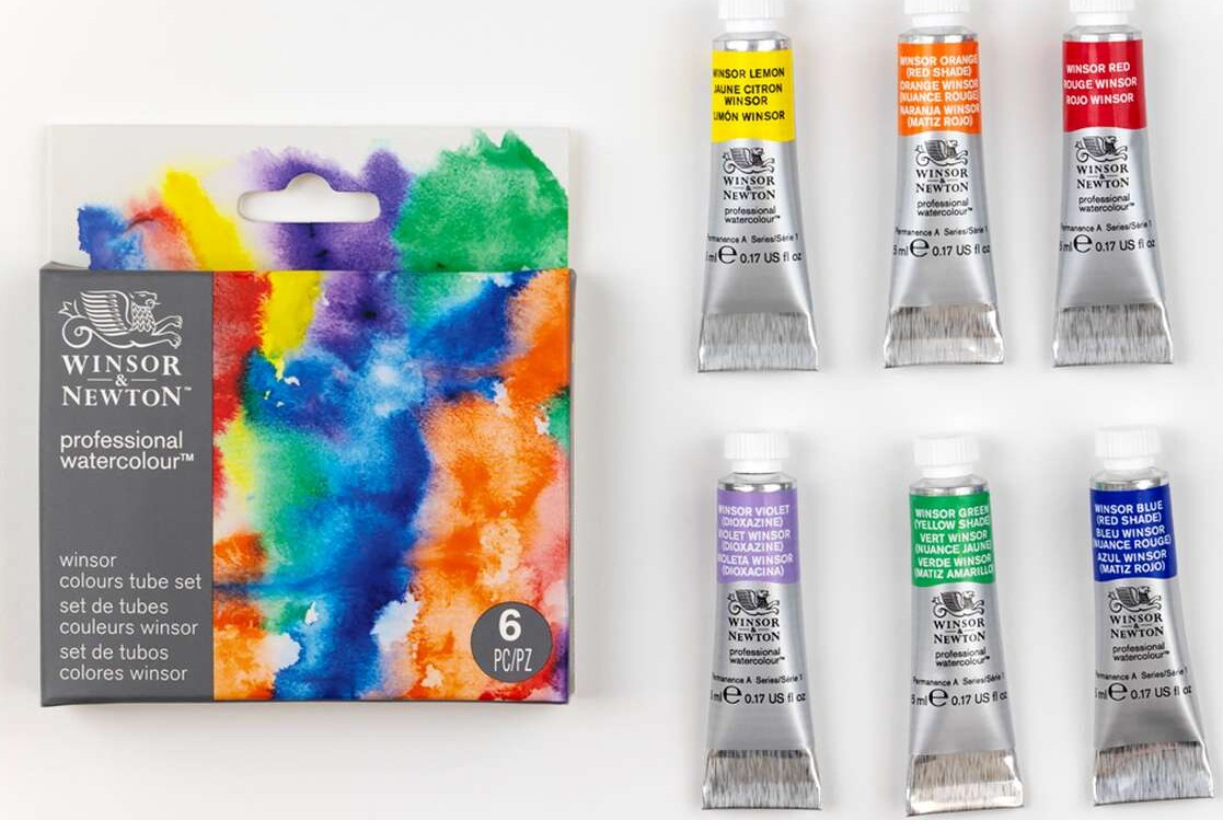 Winsor Newton - Professional Watercolour - Winsor Set - 6X5 Ml