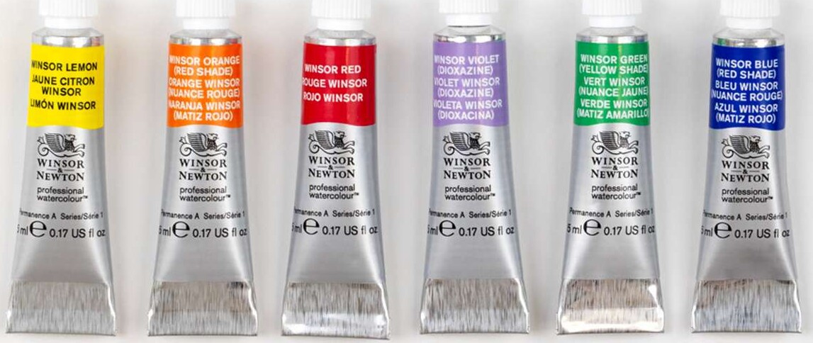 Winsor Newton - Professional Watercolour - Winsor Set - 6X5 Ml