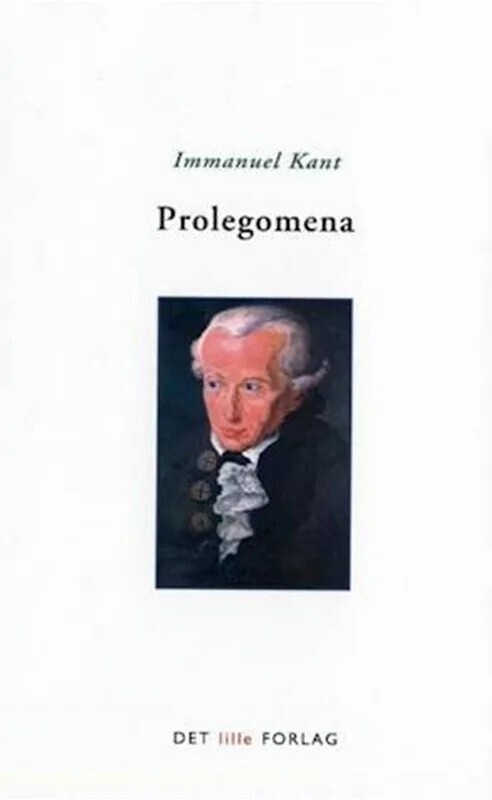 Prolegomena