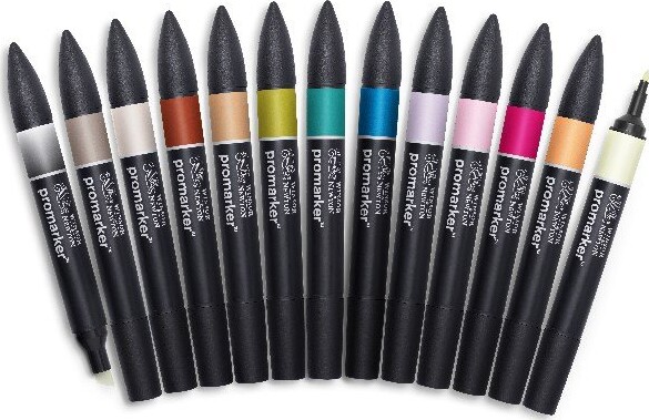 Winsor Newton - Promarker Tusser - Manga Romance - 12 1 Dele