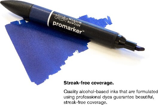 Winsor Newton - Promarker Tusser - Sæt 1 - 12 Farver