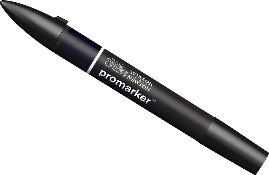 Winsor Newton - Promarker Tusch - Blå Sort
