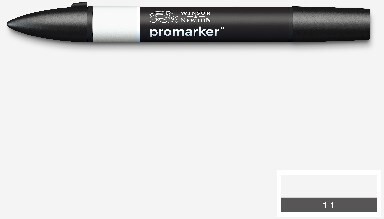 Winsor Newton - Promarker Tusch - Kølig Grå 0