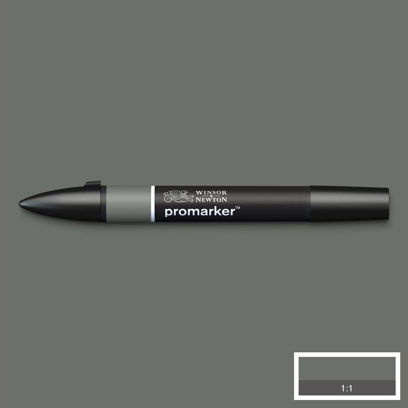 Winsor Newton - Promarker Tusch - Is Grå 6