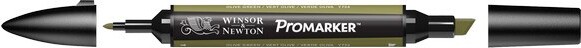 Winsor Newton - Promarker Tusch - Olive Green