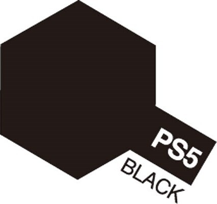 Tamiya Spraymaling - Ps-5 Black - 86005