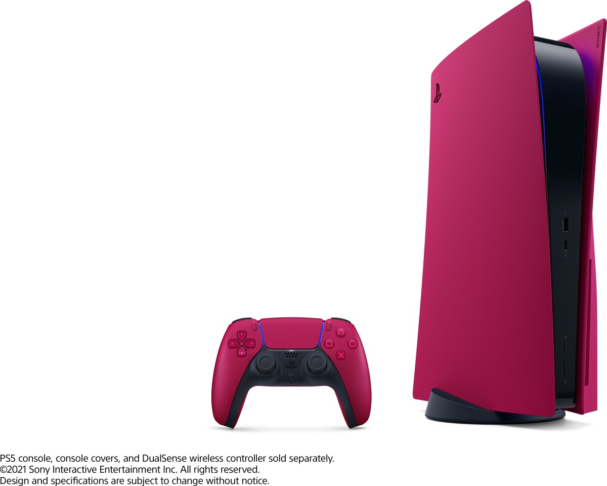 Ps5 Cover - Standard Edition - Cosmic Red