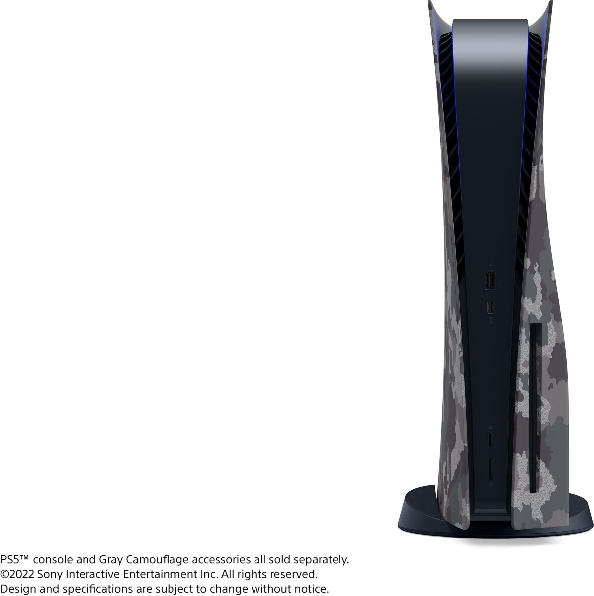 Playstation 5 Cover Plates Camo Grå Se tilbud og køb på Gucca.dk